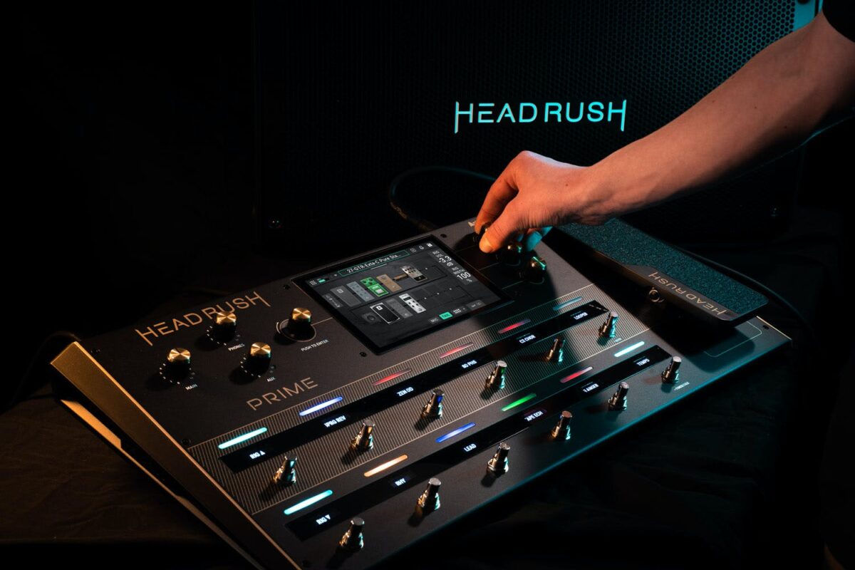 Descubriendo las pedaleras multiefecto de Headrush Prime, Pedalboard
